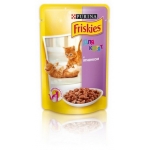  Friskies (Фріскіс) Консервований порційний повнораціонний корм для кошенят з ягням. Шматочки у підливці 85 г